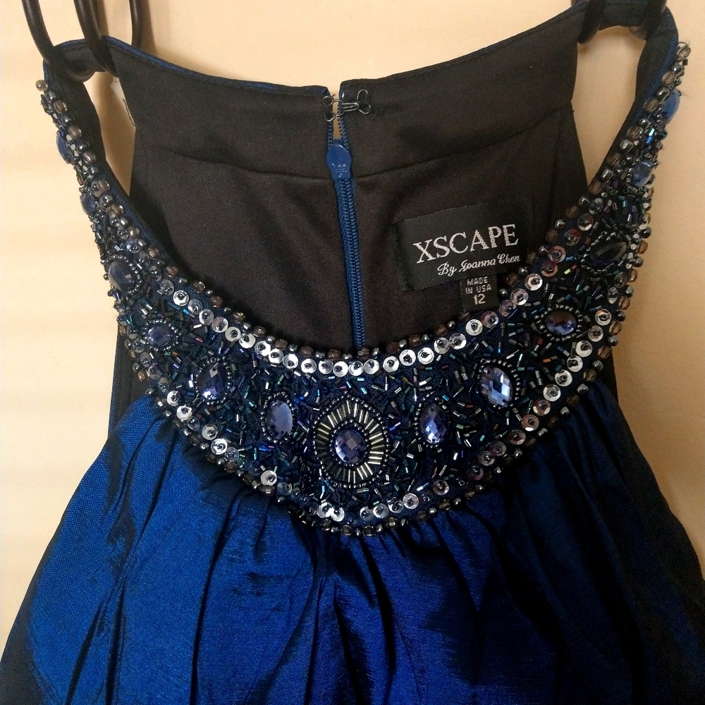 Blue formal dress
